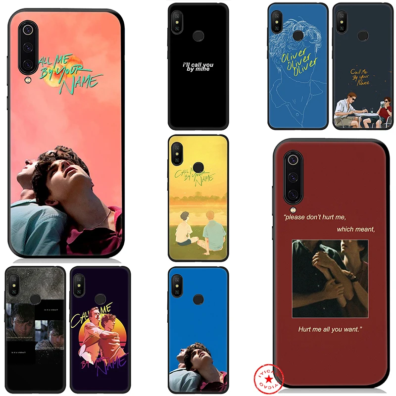 

IYICAO Call Me By Your Name Soft Case for Xiaomi Mi A3 A2 A1 8 Lite 9 Se Max 3 F1 5X 6X 6 Mi CC9 CC9e 9T Pro MiA1 MiA2
