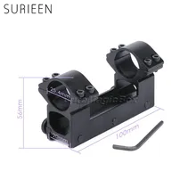 1 Набор, двойное кольцо, крепление для винтовки, 25,4 мм, высокий профиль, см.-троу, сверхмощный, 20 мм, ласточкин хвост, рельс, винтовка, тактический, охотничий прицел, крепление