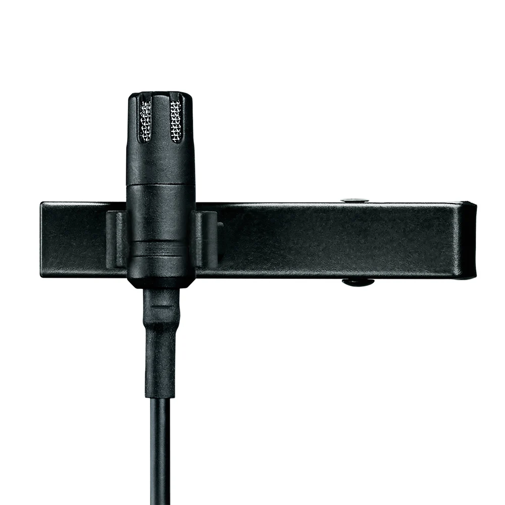 Микрофон всенаправленный конденсаторный петличный SHURE MVL/A черный официальная