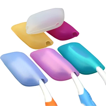 

3Pcs/set Silicone Toothbrush Case Cover Home Travel Outdoor Portable Brush Cap Brush Protection