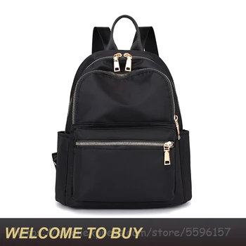

2020 New Fashion Designer Backpacks Famous Brand Women Bags for Fashion Lightweight Travel Backpack Girls Solid Color Schoolbag