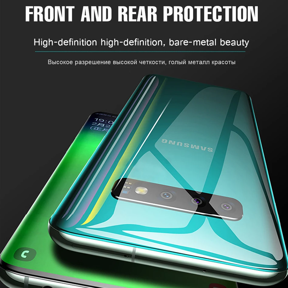 3D защитная пленка votoon для Samsung Galaxy S20 ultra S10 Plus S8 S9 Note 8 9 10 с полным