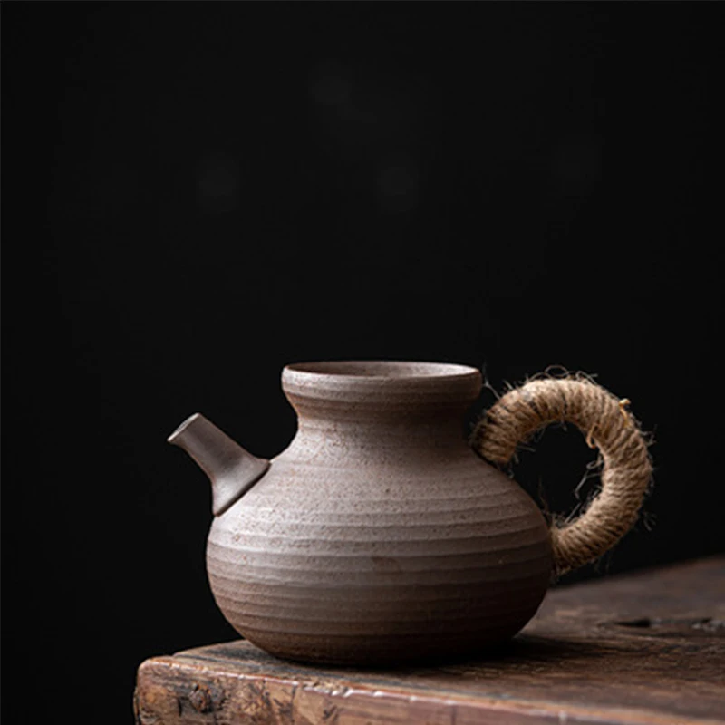 

Античная керамическая посуда, чайный сервиз Кунг-фу, чайная чашка с защитой от ожогов, ручная яркая чашка, Керамический одинарный разделитель для чая, китайское чайное ситечко, чайный чайник