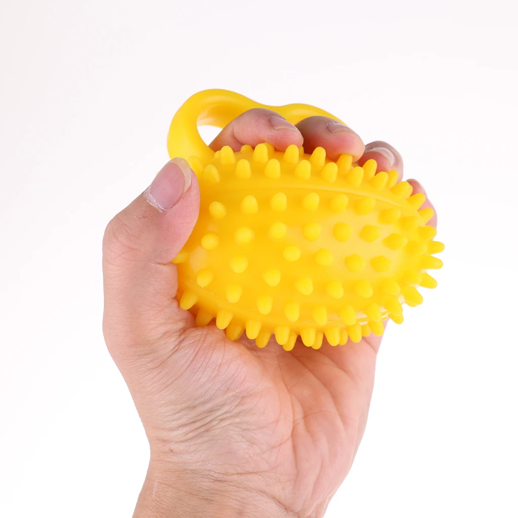 Rubber Hand Grip Finger Strengthener Muscle Power Training Exerciser for Athletes,Musicians,Stress Relief,Massager