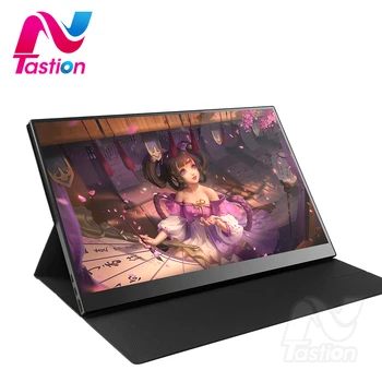 

Lantastion 15.6 inch portable monitor hdmi type-c display for laptop computer phone xbox switch ps3 ps4 gaming monitor
