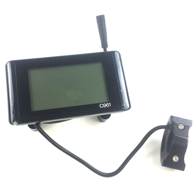 C961 электрический велосипед с ЖК-дисплеем для электровелосипеда BAFANG BBS01 BBS02 со средним приводом двигателя велосипеда модификация части