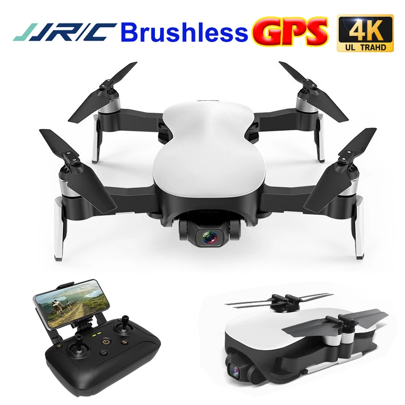 JJRC X12 Аврора 5G WI-FI FPV gps складной бесщеточный мотор RC Дрон Квадрокоптер с 4K со сверхвысоким разрешением Ultra HD, 3-осевому гидростабилизатору Камера RTF игрушка для детей