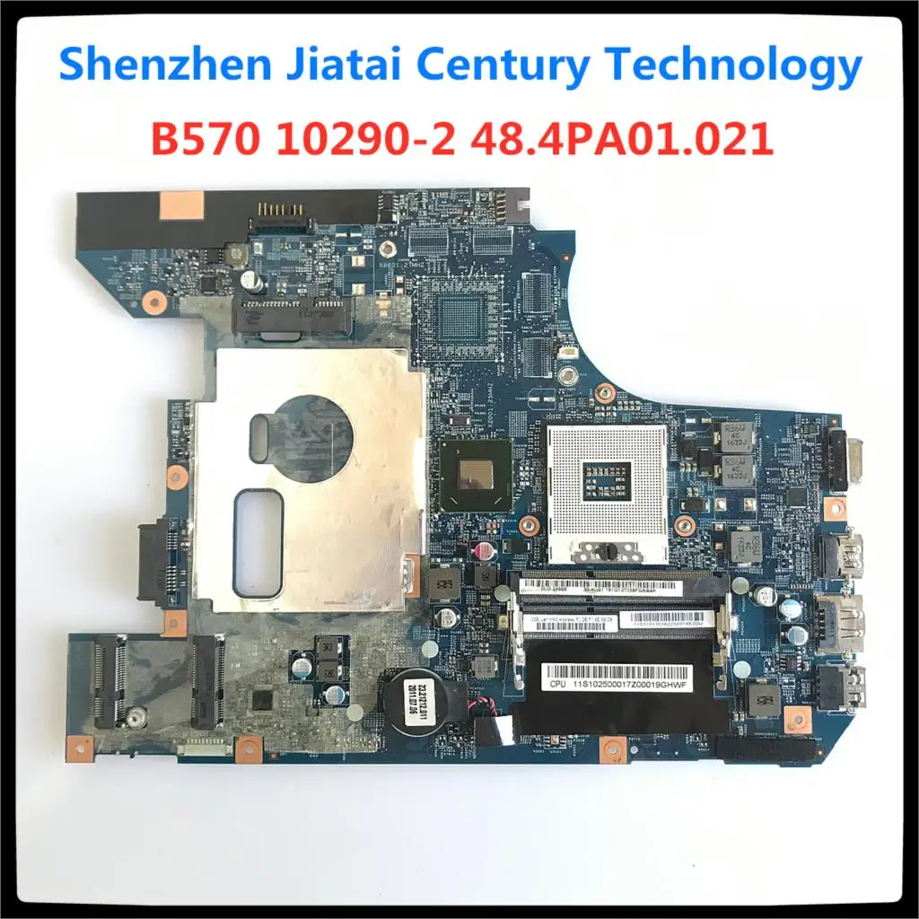 US $80.68 102902 484PA01021 LZ57 MB mainboard for Lenovo B570 B570E motherboard V570 V570C motherboard HM65 PGA989 full Tested working