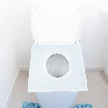 

Independently installed disposable toilet pad thickened toilet toilet cover cushion paper travel hotel waterproof sanitary toile