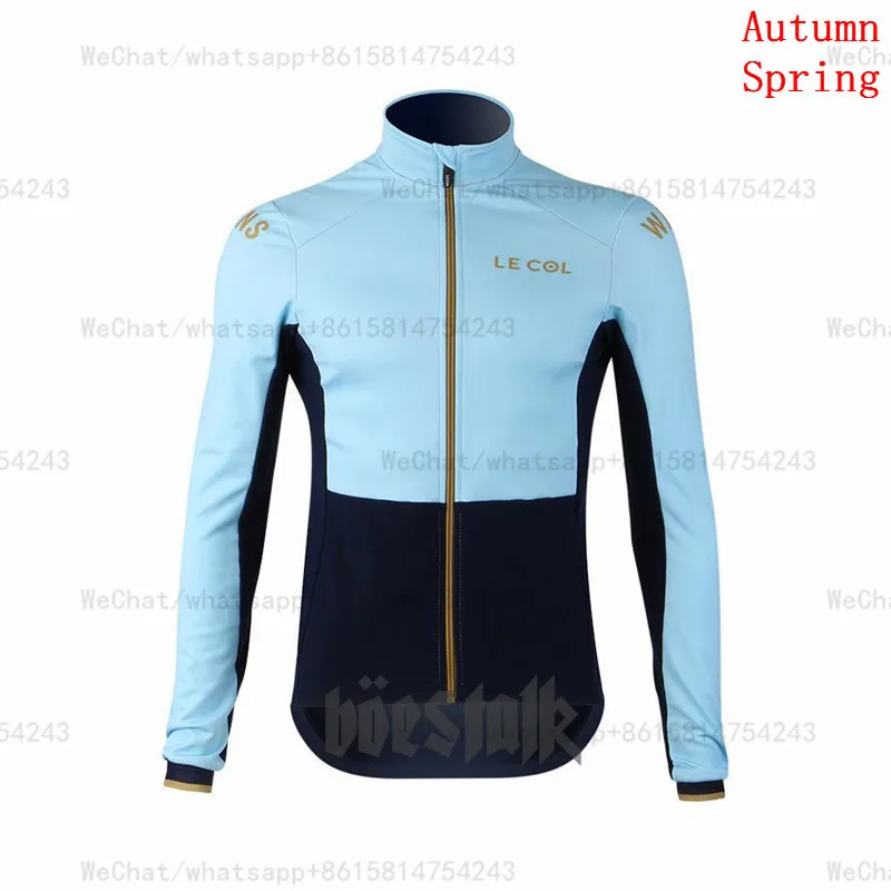 autumn jacket Le col велосипедная одежда для мужчин wiggins осень с длинным рукавом велосипедный теплый велосипед bh гоночный на заказ спортивный велосипед Майо ciclismo - Цвет: autumn jacket