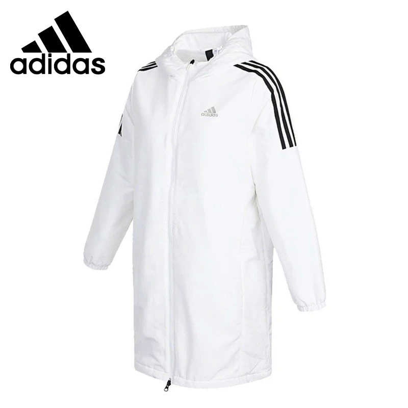 Potencial compuesto miseria Adidas Chaqueta larga con capucha para mujer, ropa deportiva, WV JKT,  novedad, Original|Chaquetas para running| - AliExpress