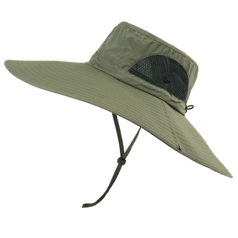 15cm Super Long Wide Brim Bucket Hat 