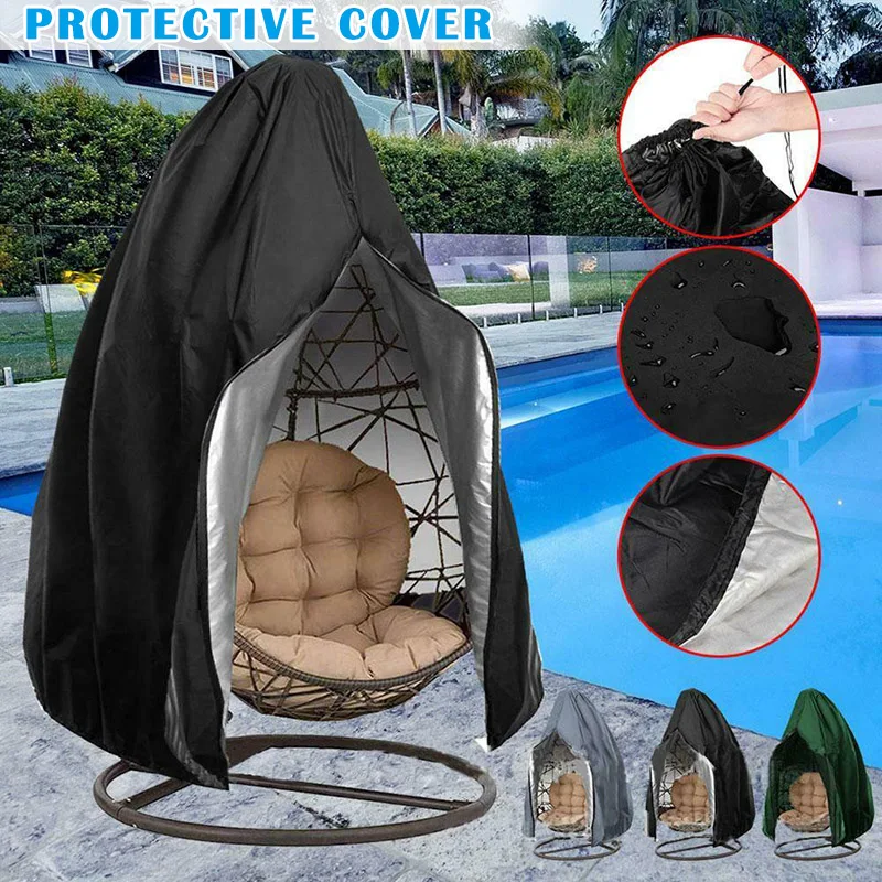 HOT Hanging Swing Chair Cover Water-resistant Rattan Egg Seat Protect Outdoor Garden Patio TI99 | Дом и сад