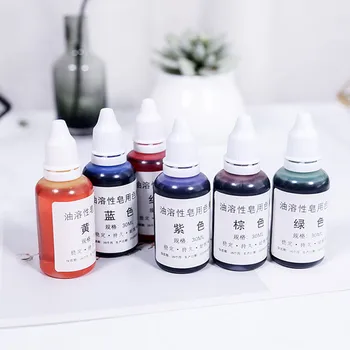 

DIY cold soap special pigment colorant oil soluble rendering soap pigment layered soap color