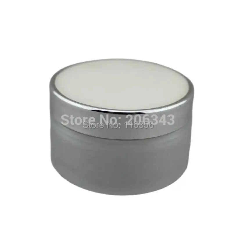 

50G frosted glass cream jar,cosmetic container,,cream jar,Cosmetic Jar, with silver lid
