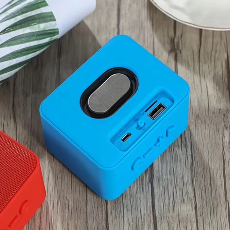 Портативный беспроводной динамик Bluetooth стерео многофункциональный легкий