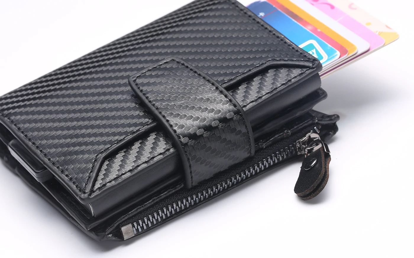 Рчид блокирующий кошелек Бизнес держатели кредитных карт автоматический набор карт винтажный Алюминиевый Кошелек Винтажный держатель Циона