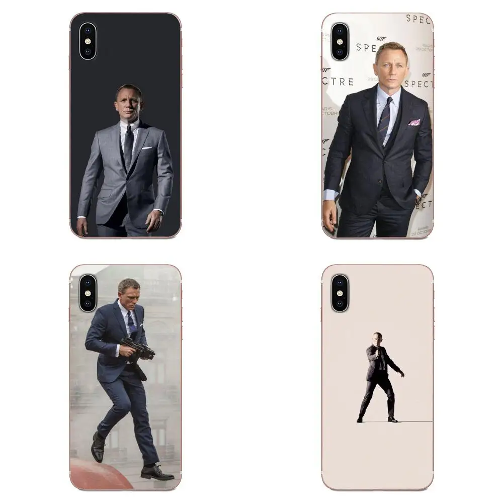 Для Sony Xperia Z Z1 Z2 Z3 Z4 Z5 compact Mini M2 M4 M5 T3 E3 E5 XA XA1 XZ Premium Diy из ТПУ 007 Spectre James Bond Skyfall |