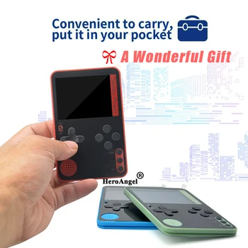 

500 In 1 Handheld Game Console Ultra-thin Card Game Console Retro Video Game Console Great Gift For Children And Adults