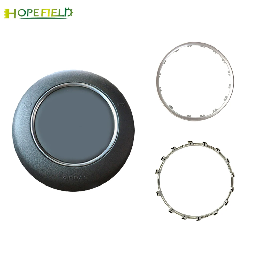 Abs Steering Wheel Ring Center Emblem Logo Frame Cover Trim Badge For Audi A6 C7 A4 B9 A1 A3 8v S3 A5 S5 A7 Q3 Q5 Accessories Brand Accessories Foraccessories For Audi Aliexpress