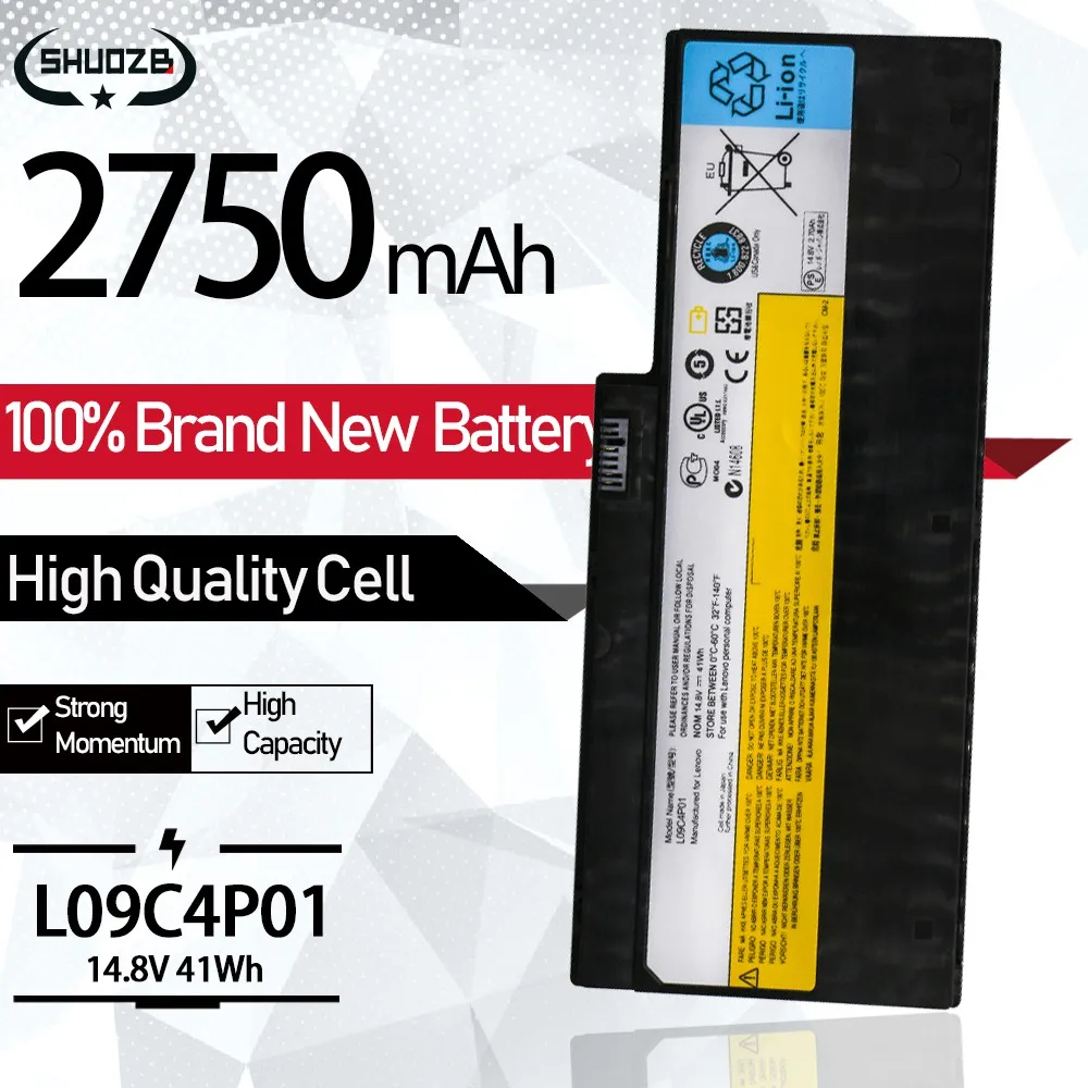 14 8 V 41Wh 2750mAh Новый L09C4P01 L09N4P01 57Y6265 Аккумулятор для ноутбука Lenovo IdeaPad U350 20028 2963 U350W