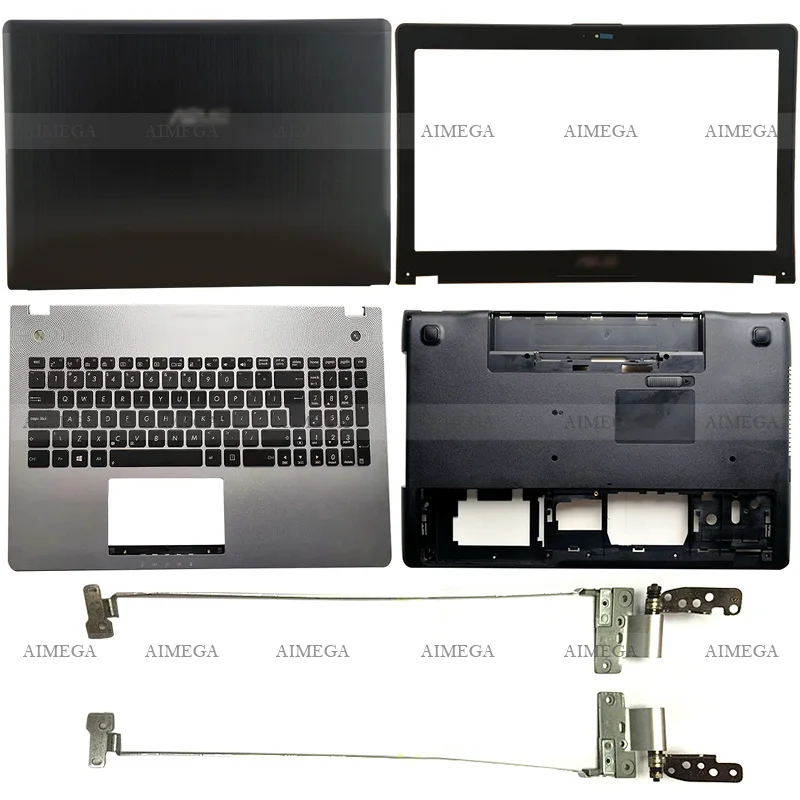 

NEW For ASUS N56 N56V VM VZ VB VJ VV N56SL N56DP DY N56JK JN JR Laptop LCD Back Cover/Front Bezel/Hinges/Palmrest/Bottom Case