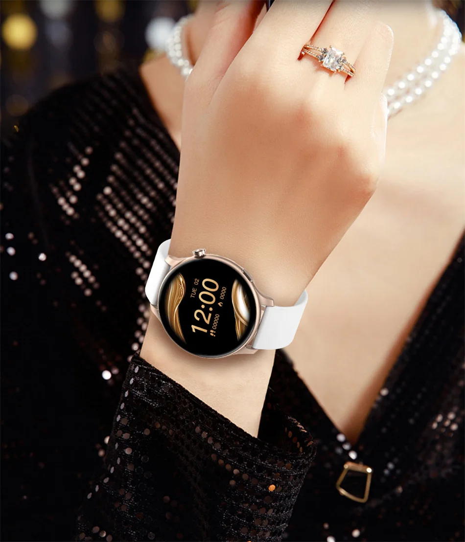 2022 New Bluetooth call Smart Watch Women Men Dynamic dial Information Remind Sports Multifunctional Waterproof Smartwatch+Box