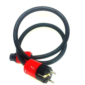 

HIFI FURUTECH FP-314Ag Power Cable line Power Cord with P-320E Schuko EU Plug AC cable hifi Vinshle