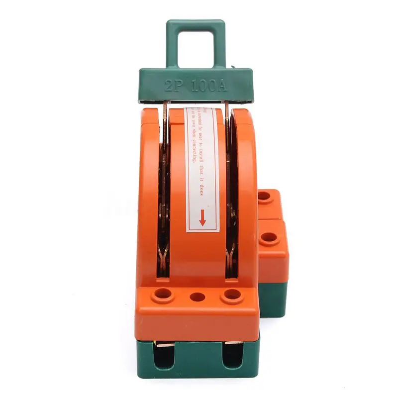 

Hot New 100A Two Pole Disconnect Double Throw Switch for Circuit Breaker Backup Generator