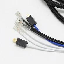 Универсальный автомобильный прицеп двойной тон электрический рог жгут проводов реле 12 В