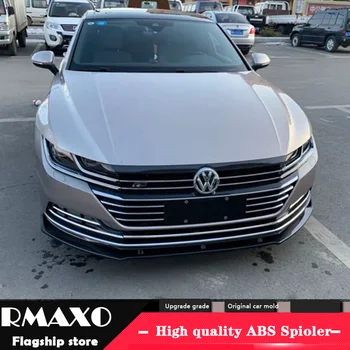 

For CC ABS Rear Bumper Diffuser Protector For 2019 Volkswagen CC Body kit bumper rear Front shovel lip rear spoiler