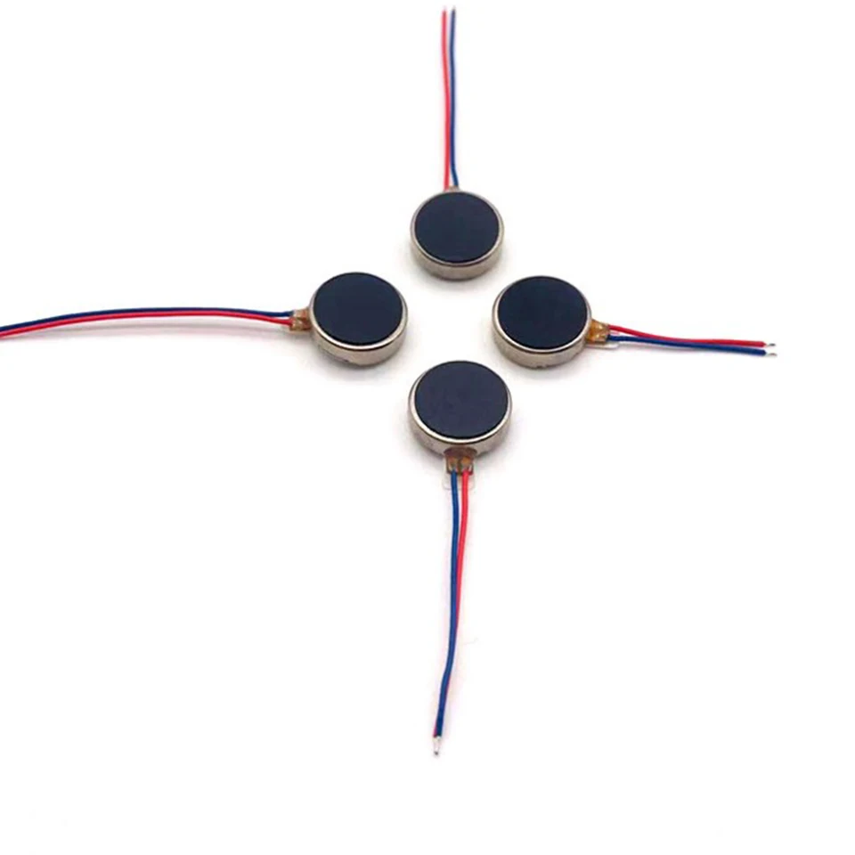 10PCS 1020 마이크로 DC 진동 모터 1027 1030 1034 전화 코인 플랫 모터 브러시리스 버튼 유형 코어리스 모터 -  AliExpress