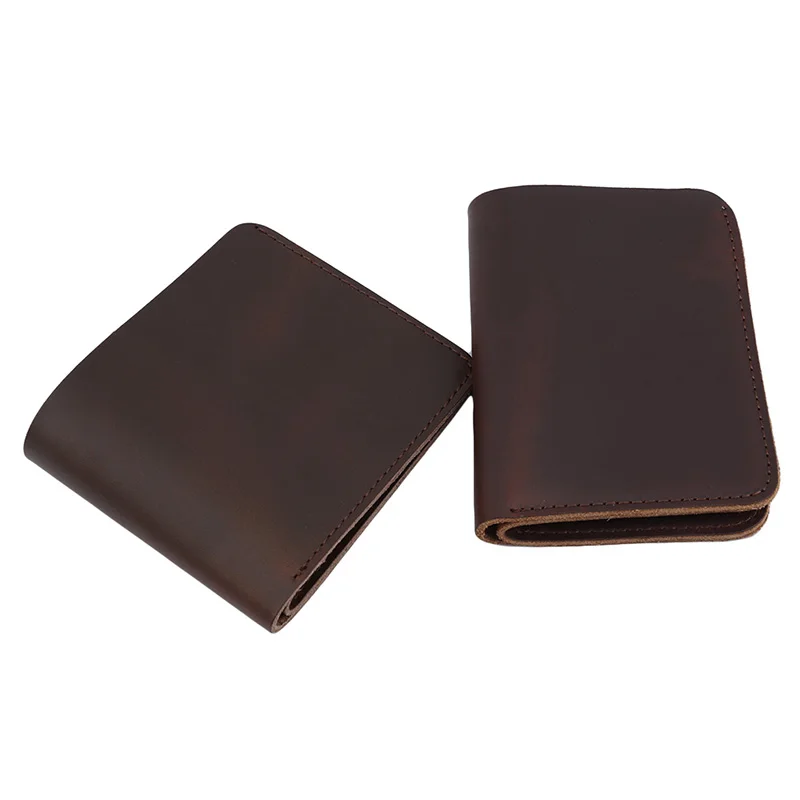 Retro Simple Men Credit Card Holders Business ID Card Case Fashion PU Leather Card Holder Bank Card Case Wallet