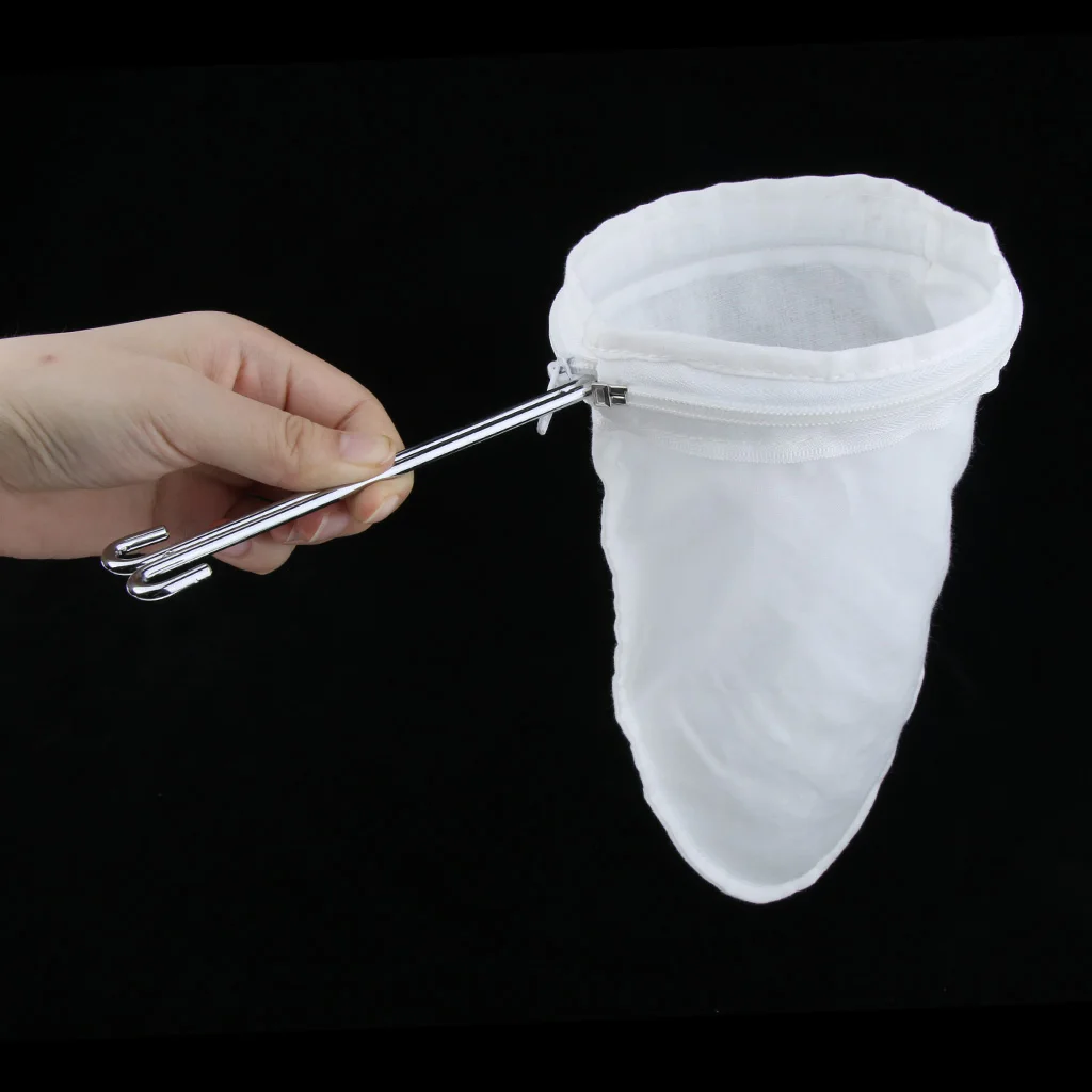 Large Reusable Nut Almond Milk Strainer Bag Tea Coffee Filter Cheese Mesh Cloth