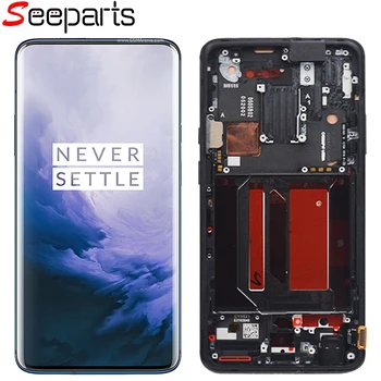 

For OnePlus 7 Pro LCD Display Touch Screen Digitizer Panel Glass Replacement Parts Assembly 1+7 Pro For One Plus 7 Pro Display