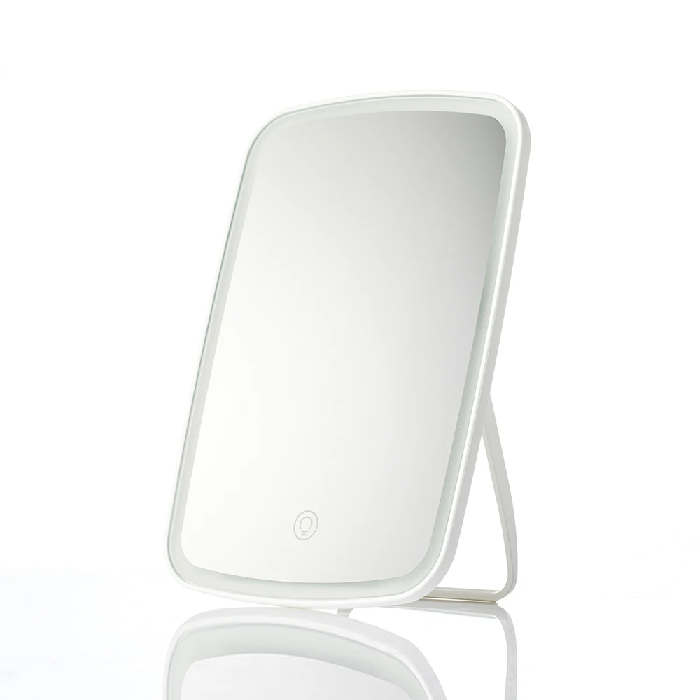 xiaomi Mijia, интеллектуальное портативное зеркало для макияжа, настольный светодиодный светильник, портативный складной светильник, зеркальный столик для общежития