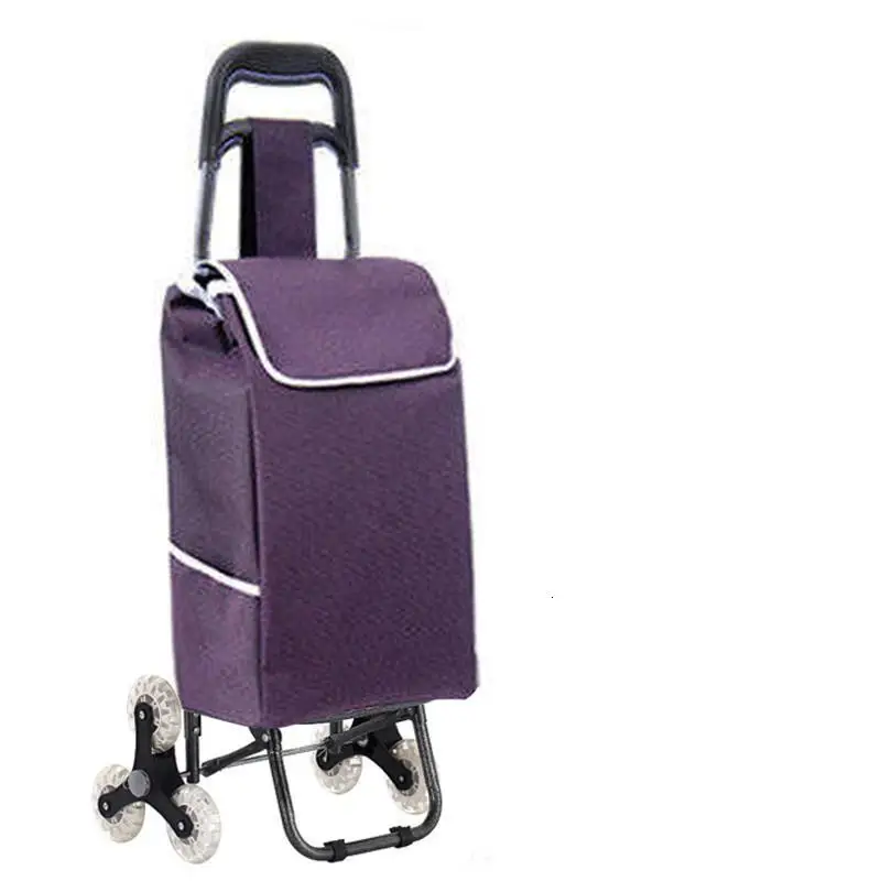 Carito Plegable Cozinha Carro La Compra De Courses Avec Roulettes Chariot Roulant Mesa Cocina стол для покупок Кухонная Тележка - Цвет: MODEL F