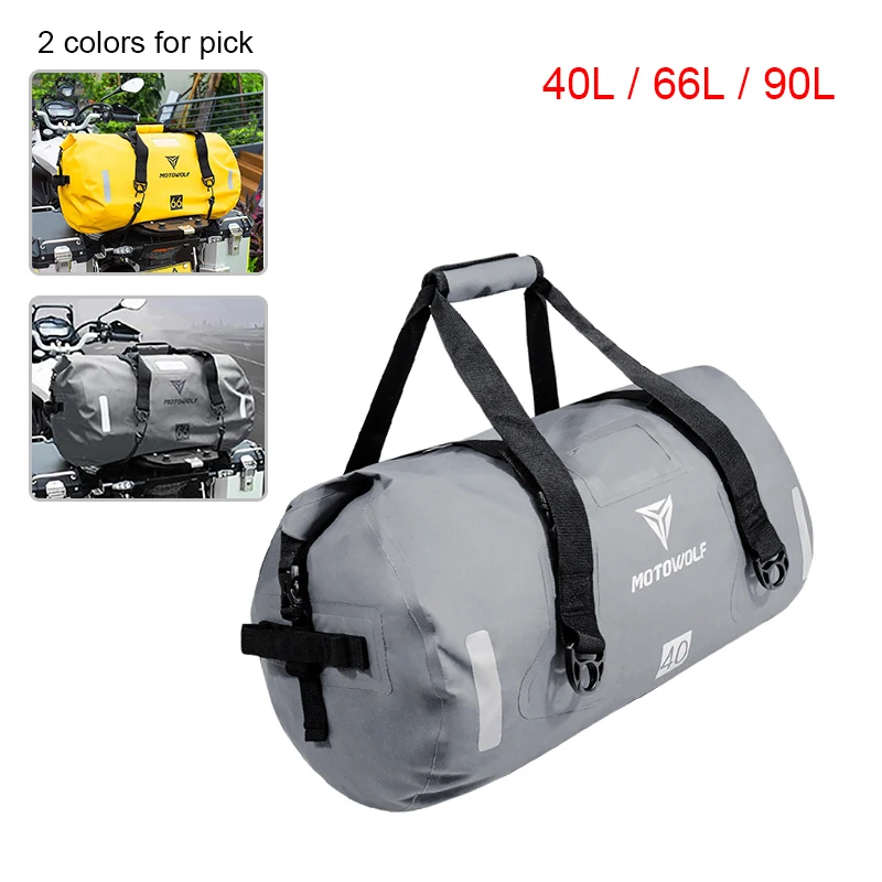 

90L Motorcycle Bag Waterproof Storage Pack Outdoor Travel Large Capacity Bags 2019 New For BMW R1200GS ADV