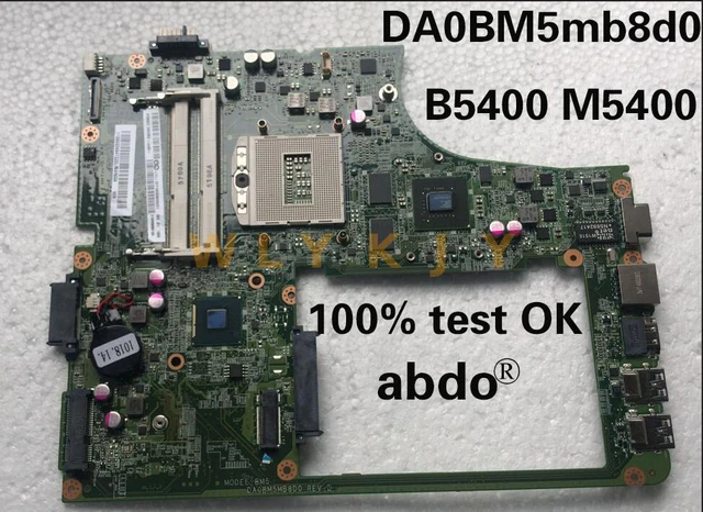 Være kam kål Da0bm5mb8d0 Motherboard For Lenovo B5400 M5400 Laptop Motherboard.pga947  Hm87 Gt720 / Gt820 2g Ddr3 100% Test Work - Laptop Motherboard - AliExpress