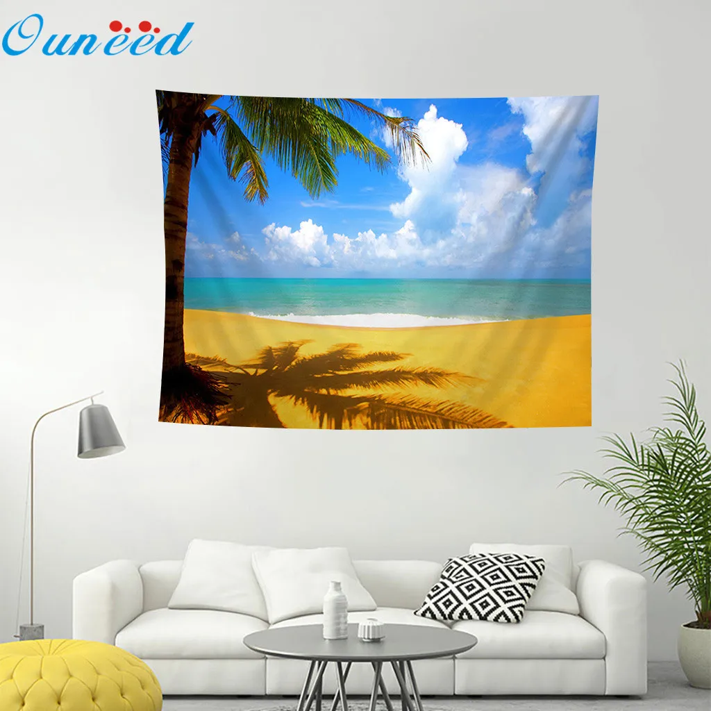 Гобелен с пейзажным принтом гобелен настенный для гостиной декоративная