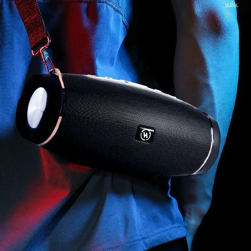 US $31.48 - 32.98 Powerful Subwoofer Portable Radio FM Wireless Caixa De Som Bluetooth Speaker Music Sound Box Blutooth For Large High Power Bass
