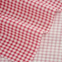 9 colors 100% Cotton Fabrics Pre-cut White and Red Check Design Fat Quarter Telas for Summer shirts Tissue Quilting Patchwork