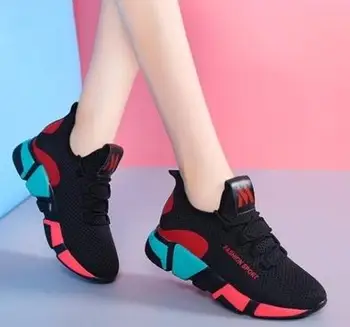 

Adisputent Women Sneakers Outdoor Running Shoes Sports Mesh Light Bottom Casual 2020 Summer Ladies