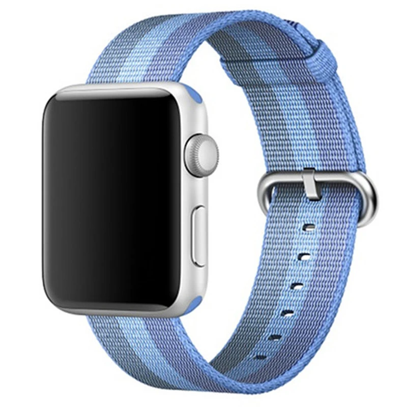8 Тканый нейлоновый ремешок для apple watch ремешок 44 мм 40 мм apple watch 4 5 3 2 correa iwatch ремешок 42 мм 38 мм pulseira браслет ремень - Цвет ремешка: 8