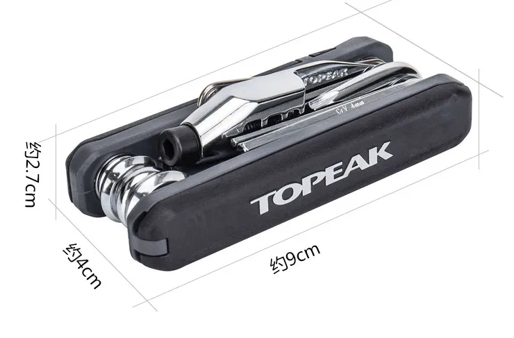 Светильник Topeak TT2573B HEXUS 2 II 1 6 многофункциональный инструмент для велосипеда TT2573B w/Chain Breaker& Torx из закаленной стали