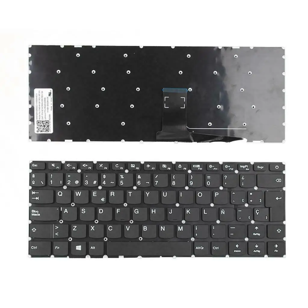 Испанская клавиатура SP Teclado для ноутбука lenovo IdeaPad 110-14