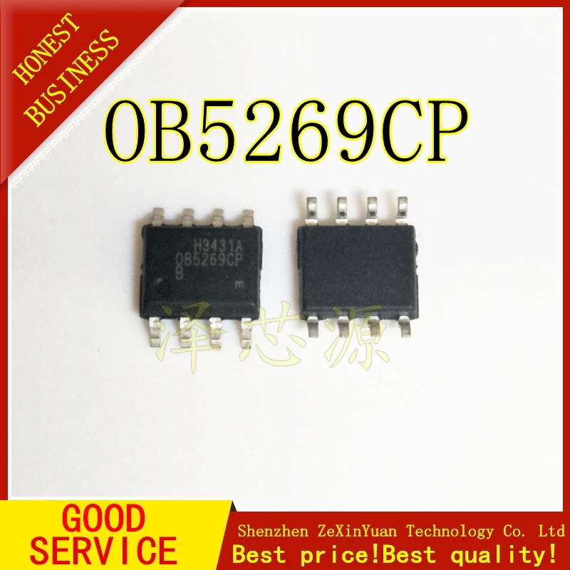 10 шт. OB5269 OB5269CP 0B5269CP SOP8 светодио дный Дисплей чип мощности IC