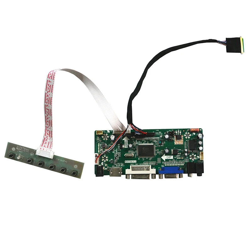 HDMI VGA DVI AUDIO LCD CONTROLLER BOARD PANEL LTN156AT05 15.6inch 1366x768 WLED