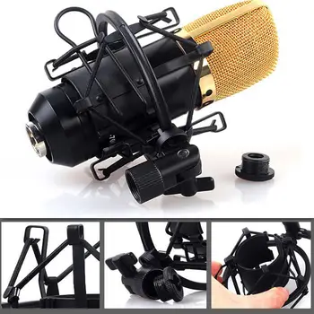 

Support Dropshipping Microphone Holder Metal Shockproof Noise Reduction Locking Knob Microphone Mount Support Holder