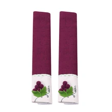 Новинка, 1 пара, хлопковая ручка для холодильника, крышка, практичная ручка для двери, крышка ручки, двойные двери, перчатки для холодильника, кухонные инструменты